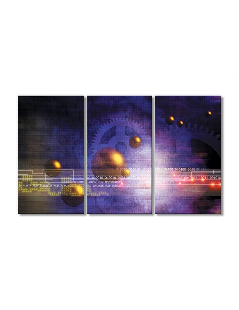 

Модульная картина Artel «Переход эпох» 3 модуля 120x180 см