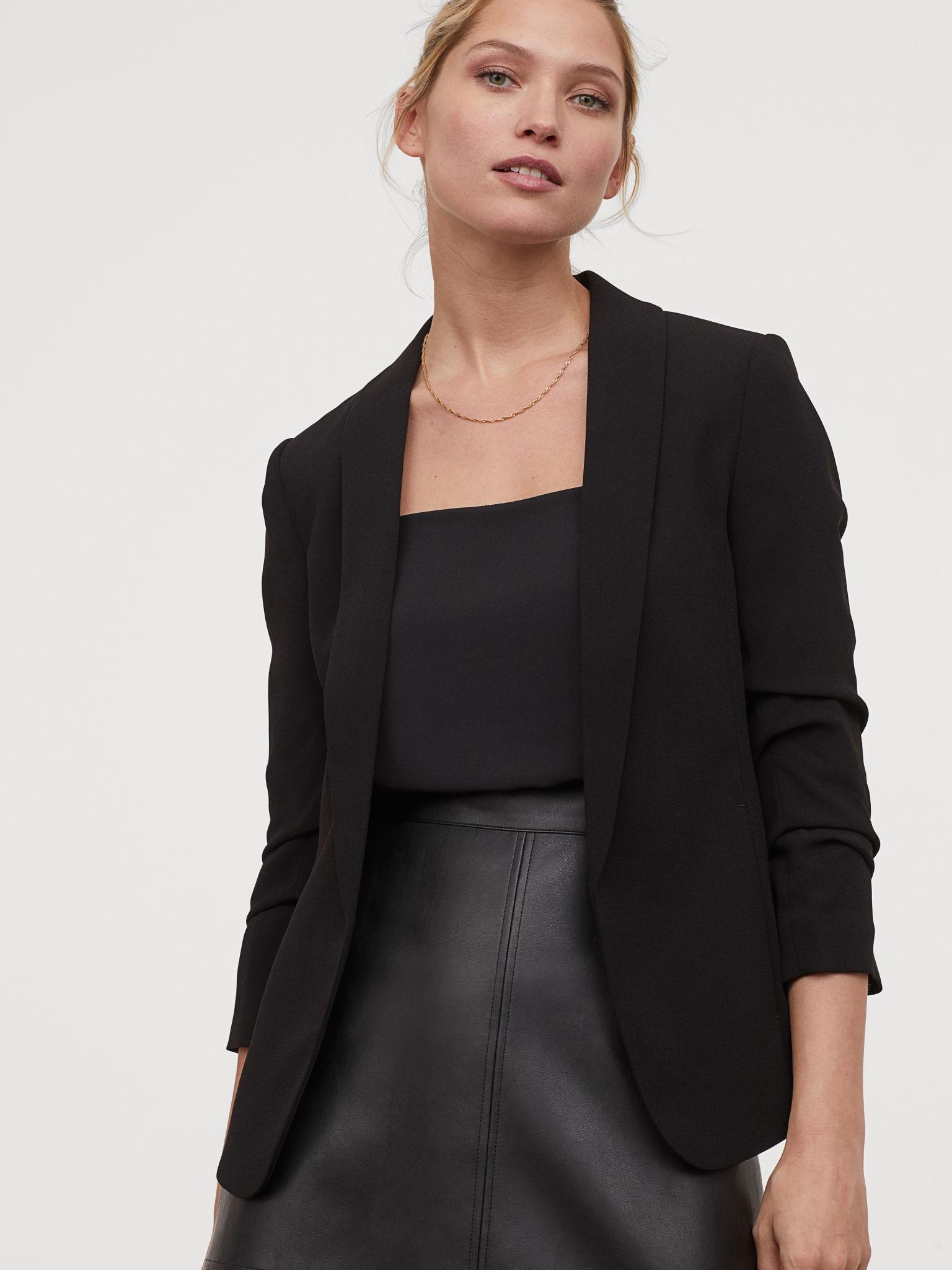 

Жакет H&M XAZ173540IQAH 48 Черный