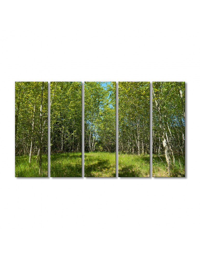 

Модульная картина Artel «Пейзаж рощи деревьев» 5 модулей 80x120 см