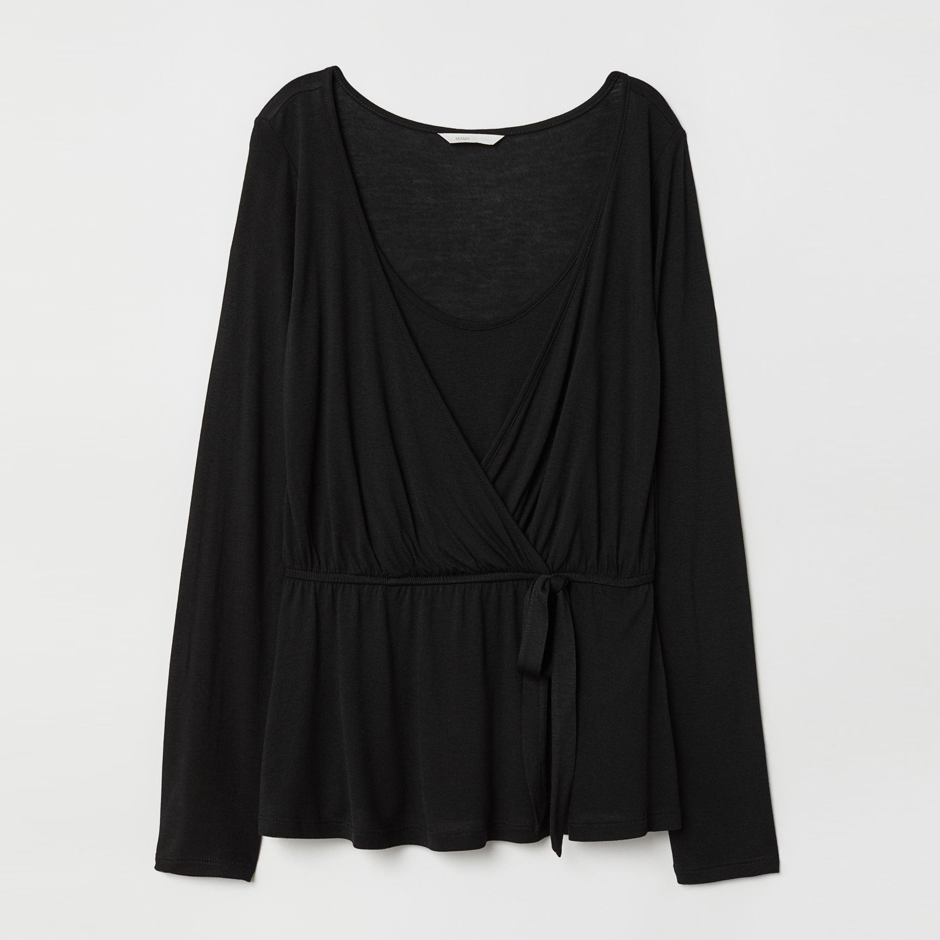 

Лонгслив H&M XAZ173550VAEB L Черный
