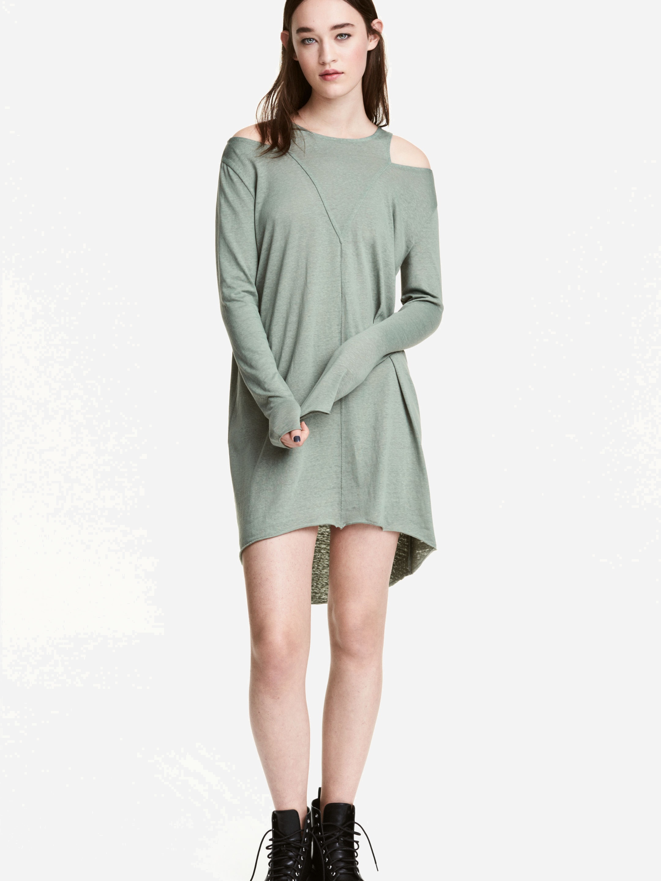 

Платье H&M XAZ075453SSFB S Бледно-зеленое