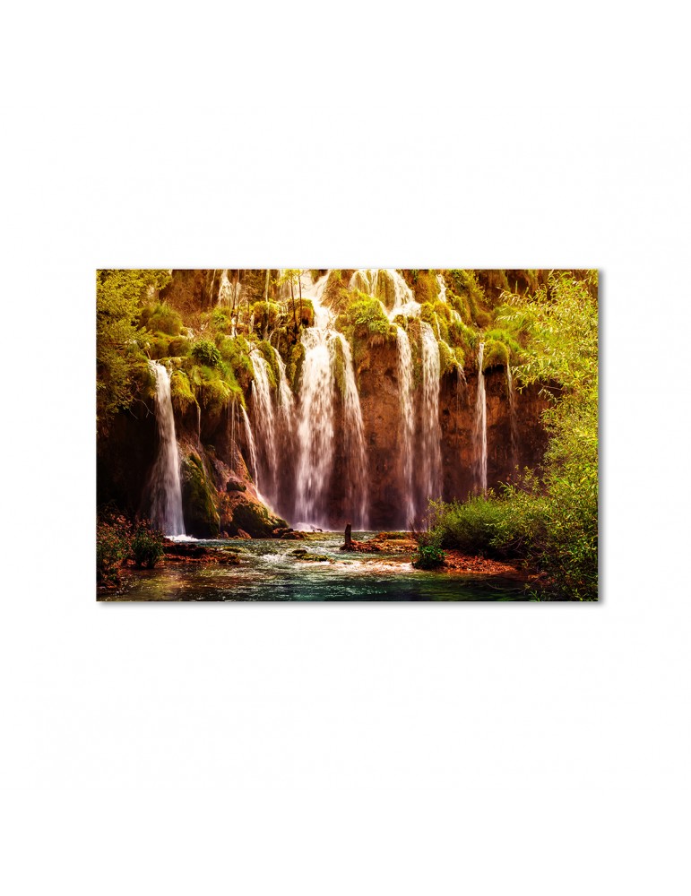 

Модульная картина Artel «Плитвицкое озеро водопад» 1 модуль 80x120 см