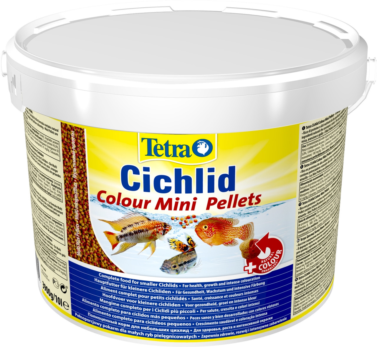

Корм для рыб Tetra Cichlid Colour Mini 10 л/ 3,9 кг 201385