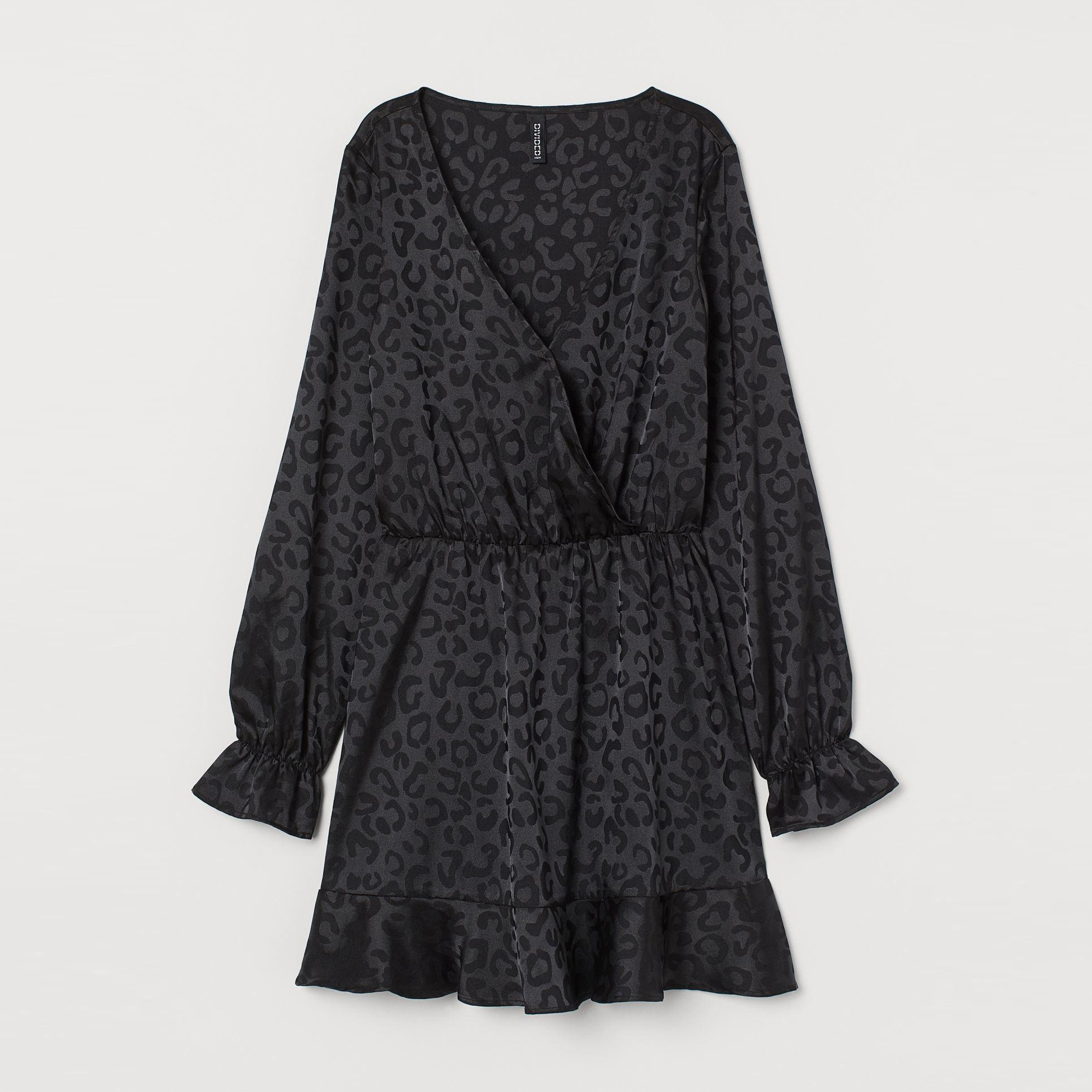 

Платье H&M XAZ205218GHUZ  Черное, Платье H&M XAZ205218GHUZ 36 Черное