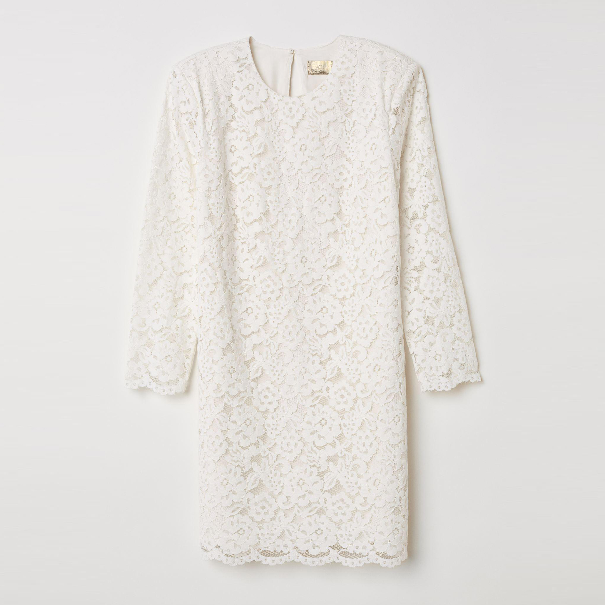 

Платье H&M XAZ208192GUAZ 32 Молочное
