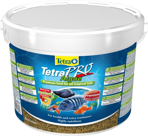 

Корм для рыб Tetra Pro Algae 10 л/ 1,9 кг 138827