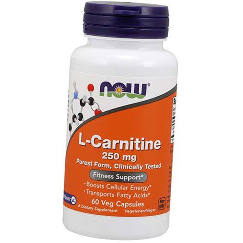 

Л Карнитин Тартрат, Carnitine 250, Now Foods 60вегкапс (02128001)