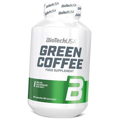 

Экстракт Зеленого Кофе, Green Coffee, BioTech (USA) 120капс (02084007)