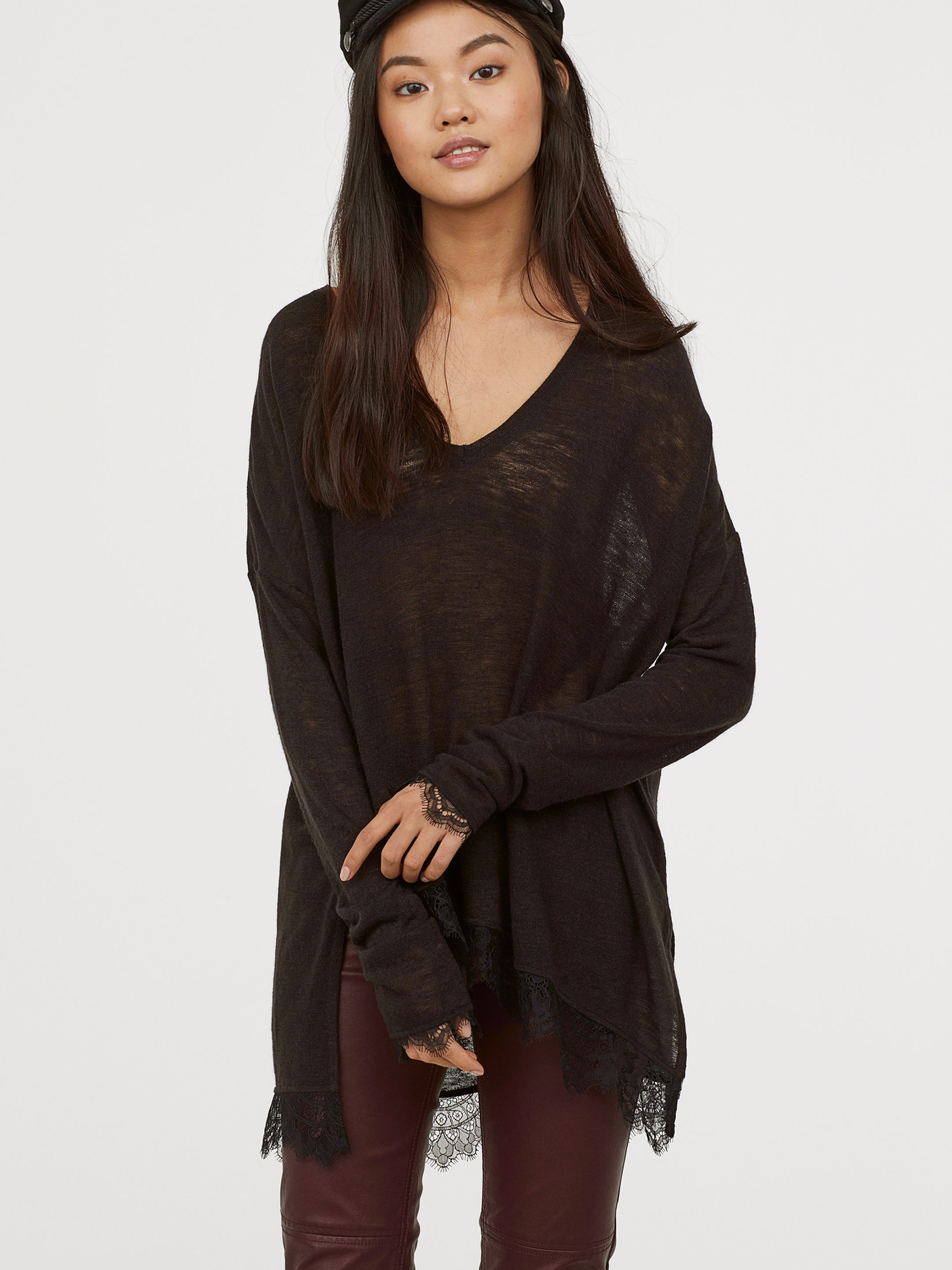 

Пуловер H&M XAZ126242PLZV  Черный, Пуловер H&M XAZ126242PLZV L Черный