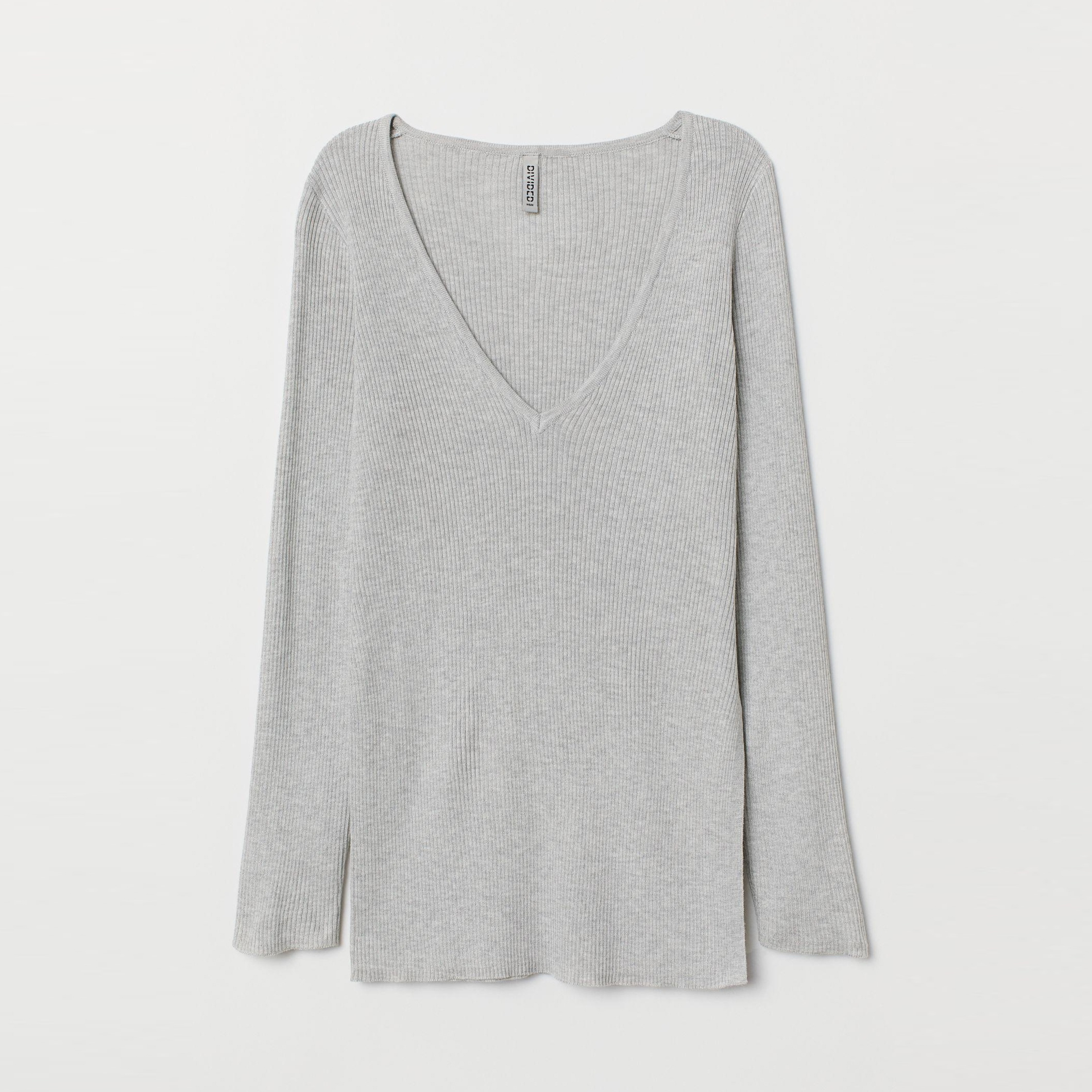 

Пуловер H&M XAZ167927ZDSP  Серый, Пуловер H&M XAZ167927ZDSP L Серый
