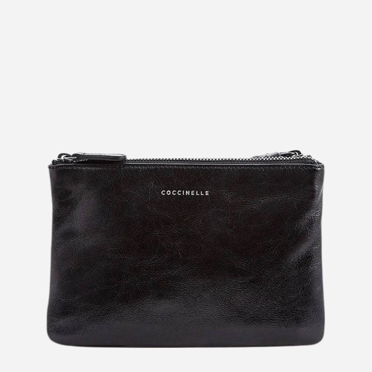 

Сумка женская кожаная Coccinelle Mini Bag Pelle Vitello Lucido E5EV355F727-001 Noir