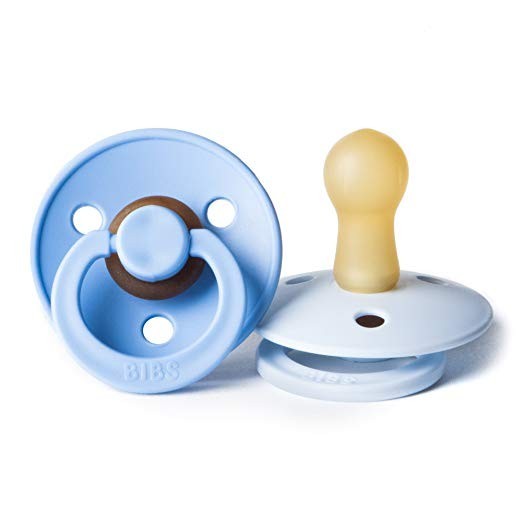 

Набор пустышек BIBS COLOUR Sky Blue/Baby Blue