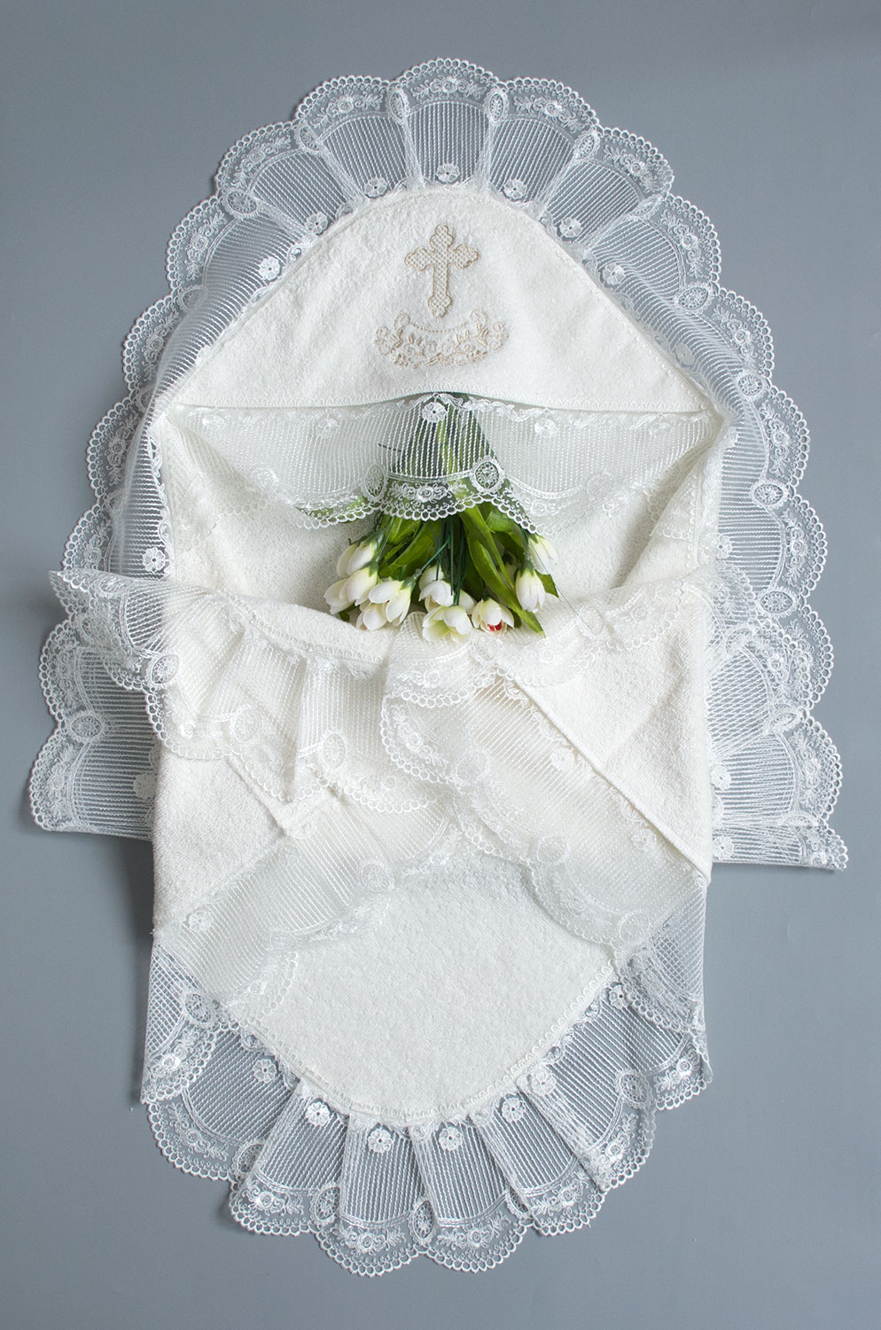 

Крыжма Луиза Interkids 80х80 см Шампань 5903