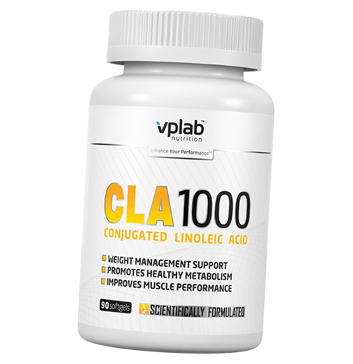 

Конъюгированная линолевая кислота, CLA 1000, VP laboratory 90гелкапс (02099010)