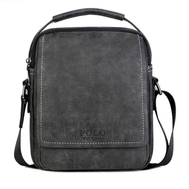 

Сумка мужская Polo Vicuna V8855 черная, черный