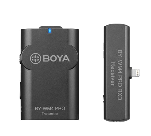 

Беспроводной микрофон Boya BY-WM4 Pro-K3 для устройств iOS (разъем Lightning)