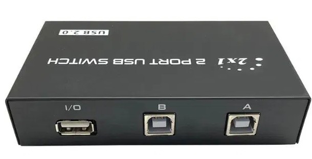 USB свитч для шаринга принтерів і сканерів на 2 роз'єми / порту Scanner ...