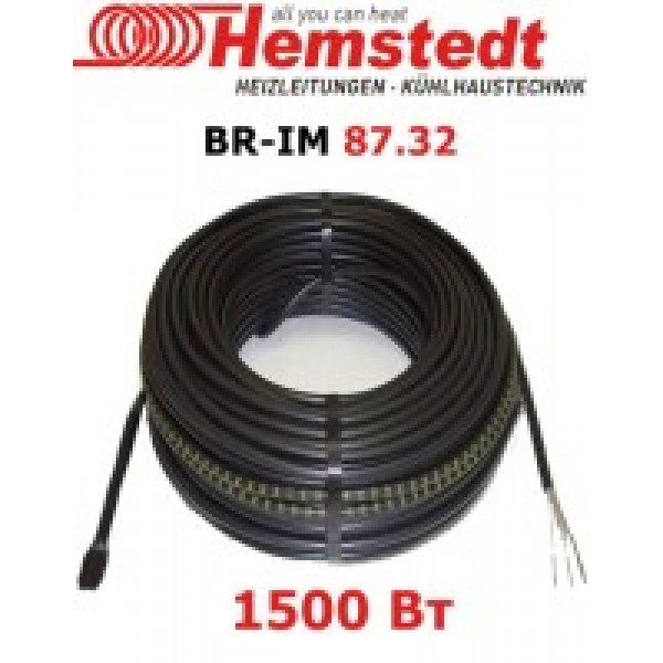 

Кабель двухжильный Hemstedt 11 кв.м, 1500 Вт в стяжку