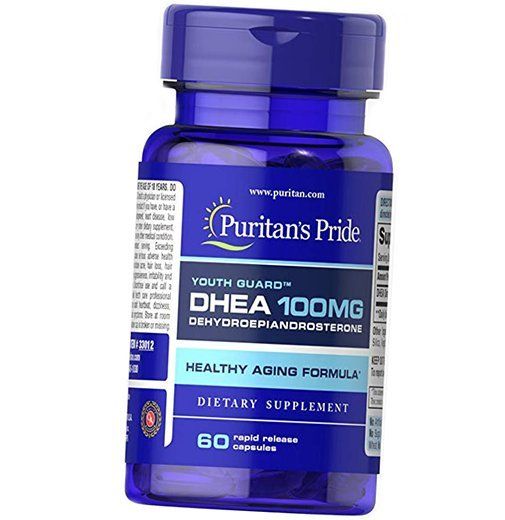 

ДГЭА, DHEA 100, Puritan's Pride 60капс (72367028)