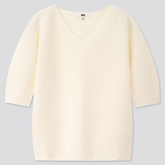 

Кофта Uniqlo 3D KNIT  белая, Кофта Uniqlo 3D KNIT L белая
