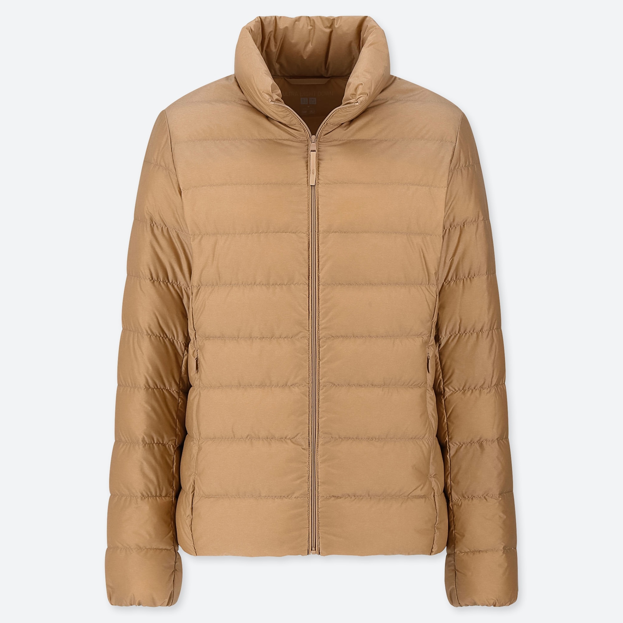 

Пуховик Uniqlo воротник стойка ХL beige
