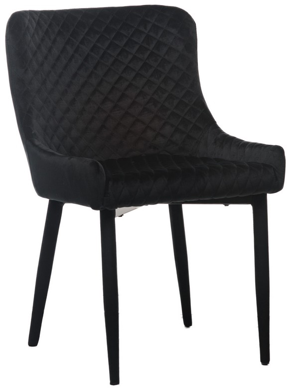 

Стул Vetro Mebel M-20 Черный вельвет (М-20- black velvet)
