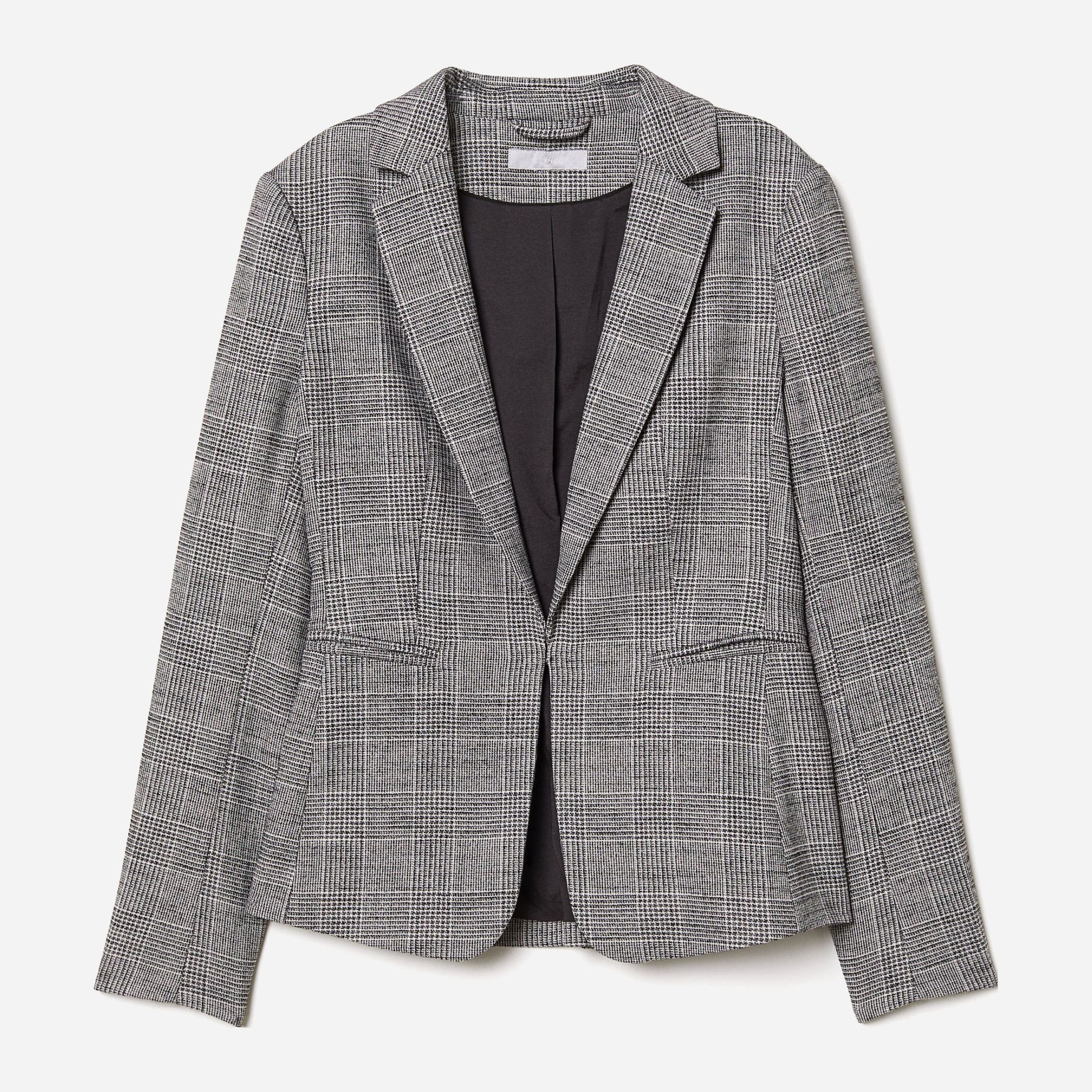

Жакет H&M XAZ155824ZRWB 38 Черный с белым