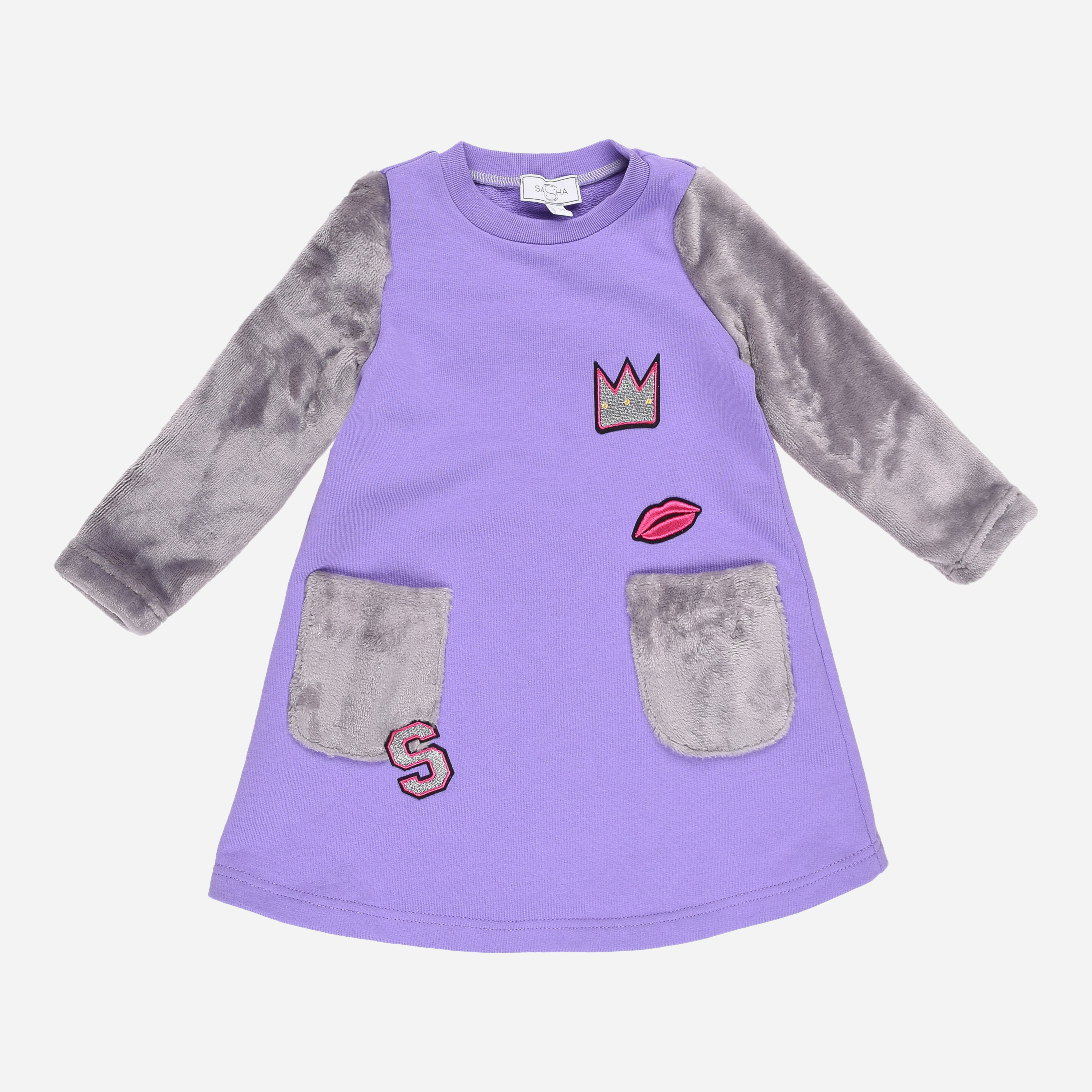 

Платье Sasha 4182/3 110 см Фиолетовое