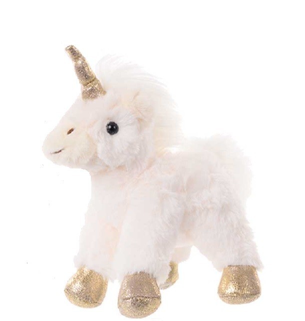 

Игрушка мягкая единорог Unicorn/gold, 15 см, Bukowski Design,17008