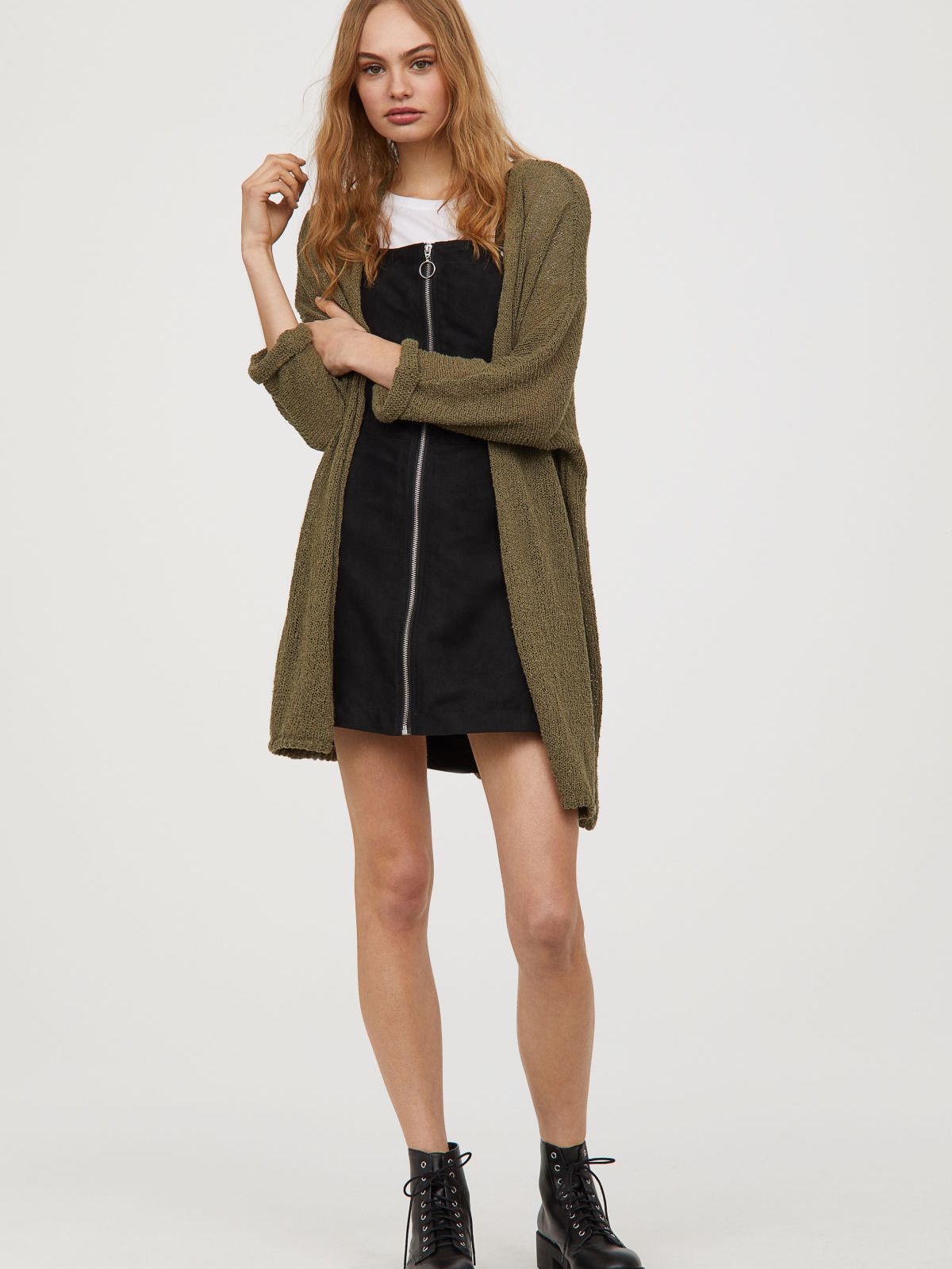 

Кардиган H&M XAZ103705OWHV  Хаки, Кардиган H&M XAZ103705OWHV XS Хаки