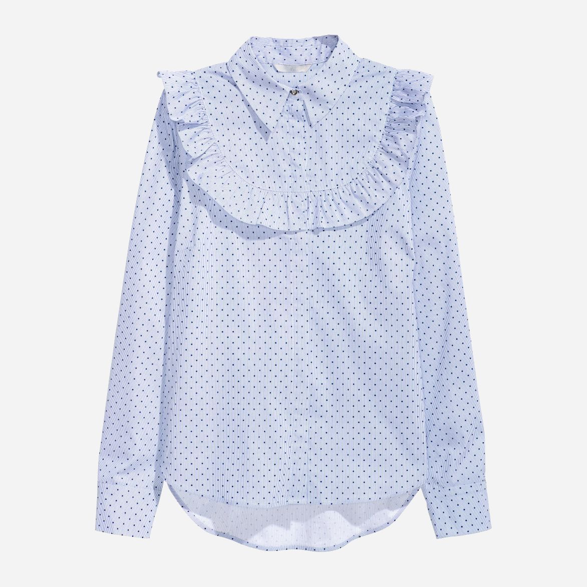 

Блузка H&M XAZ020104MTPN 44 Синяя