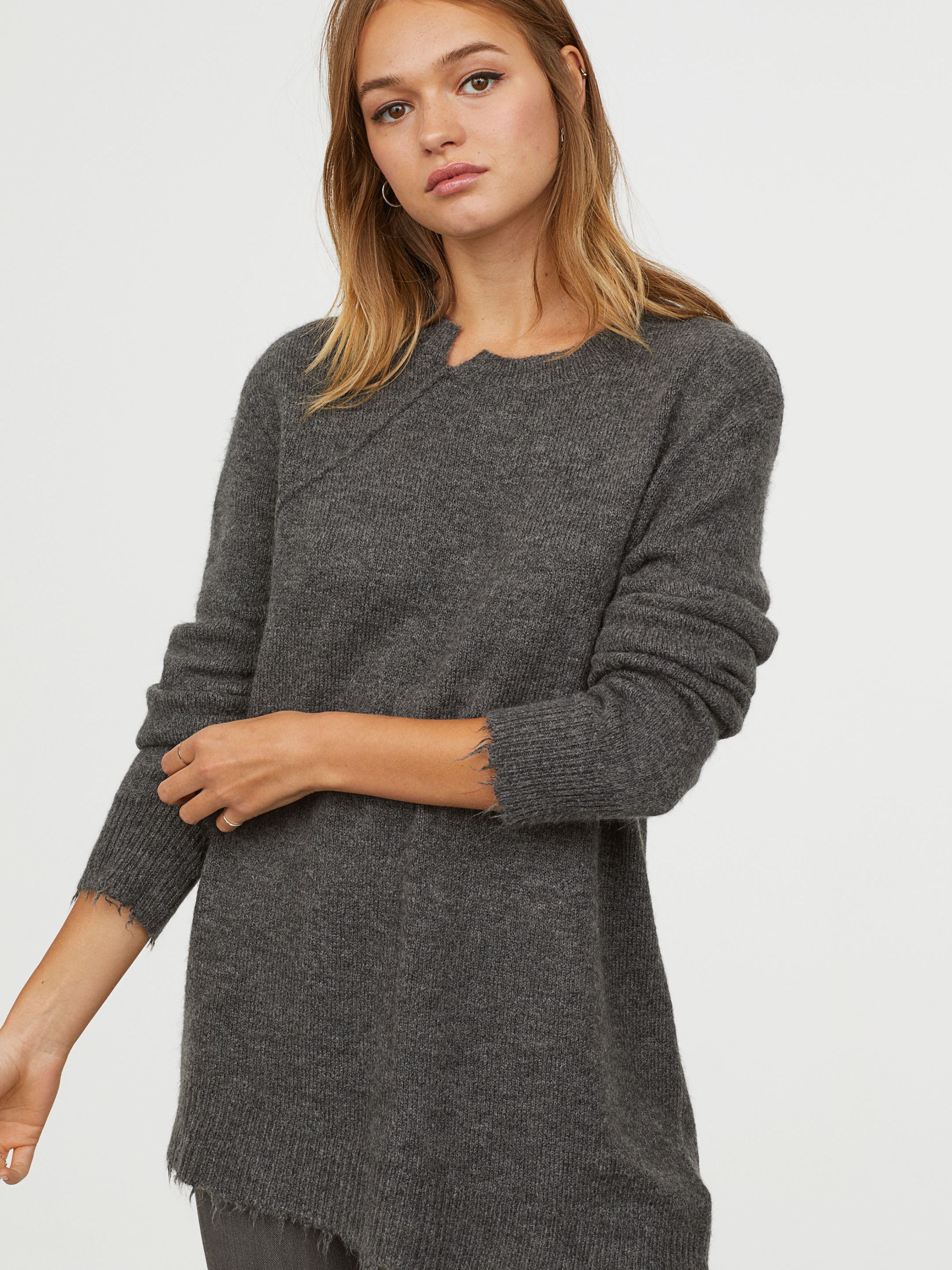 

Джемпер H&M XAZ110560NASE  Серый, Джемпер H&M XAZ110560NASE S Серый