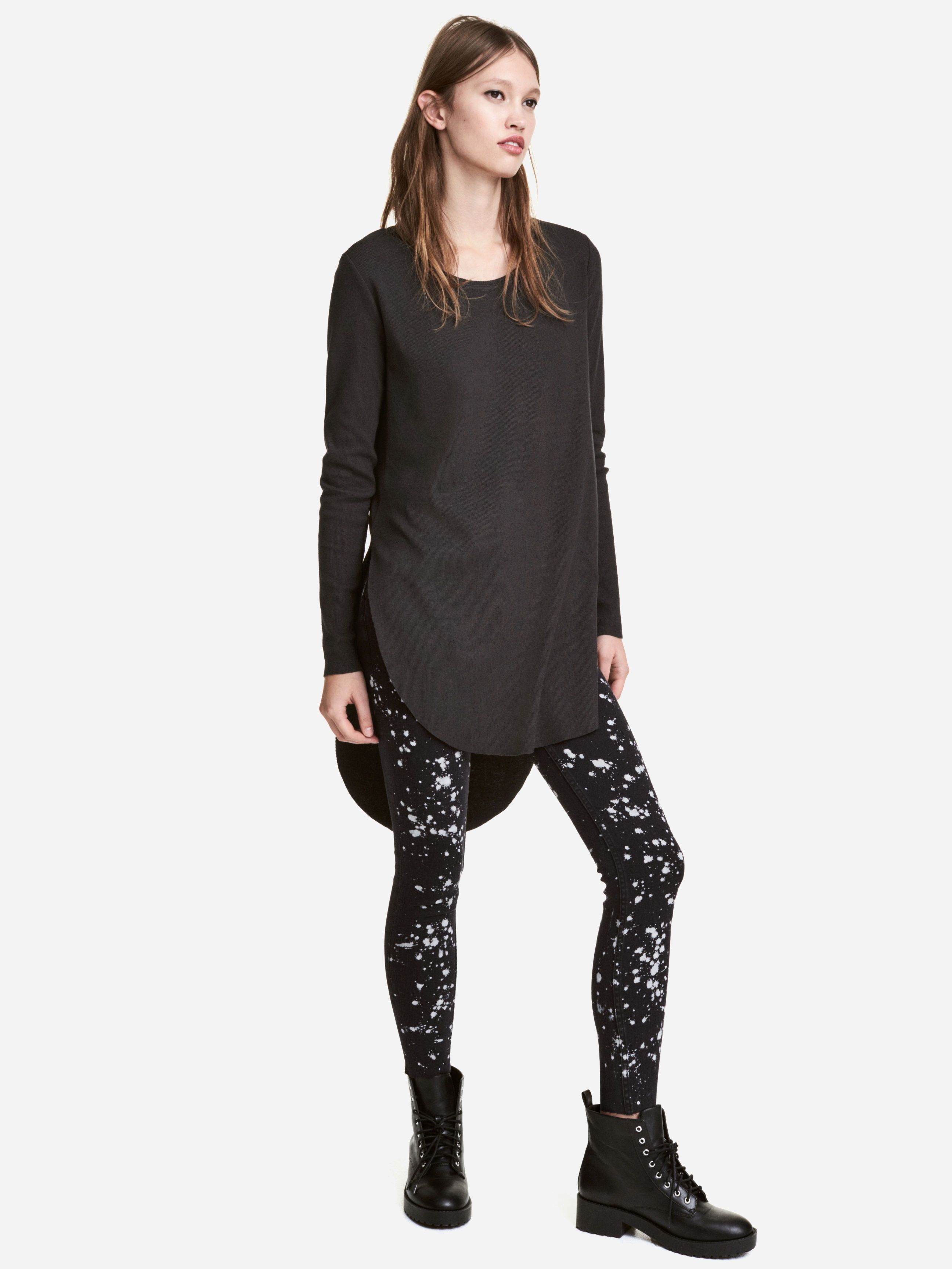 

Туника H& XAZ049426RPHA  Черная, Туника H&M XAZ049426RPHA M Черная