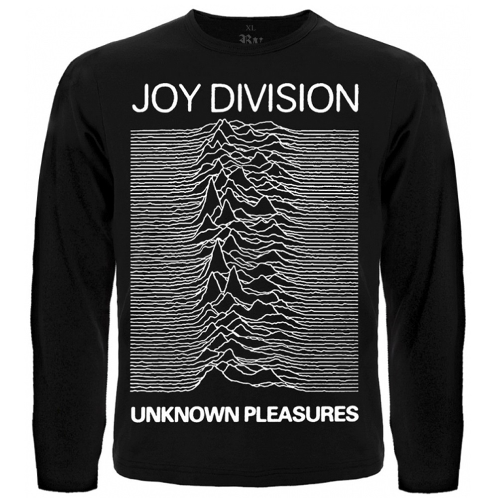 

Футболка с длинным рукавом Rockway Joy Division "Unknown Pleasures" Черный , Размер XXL