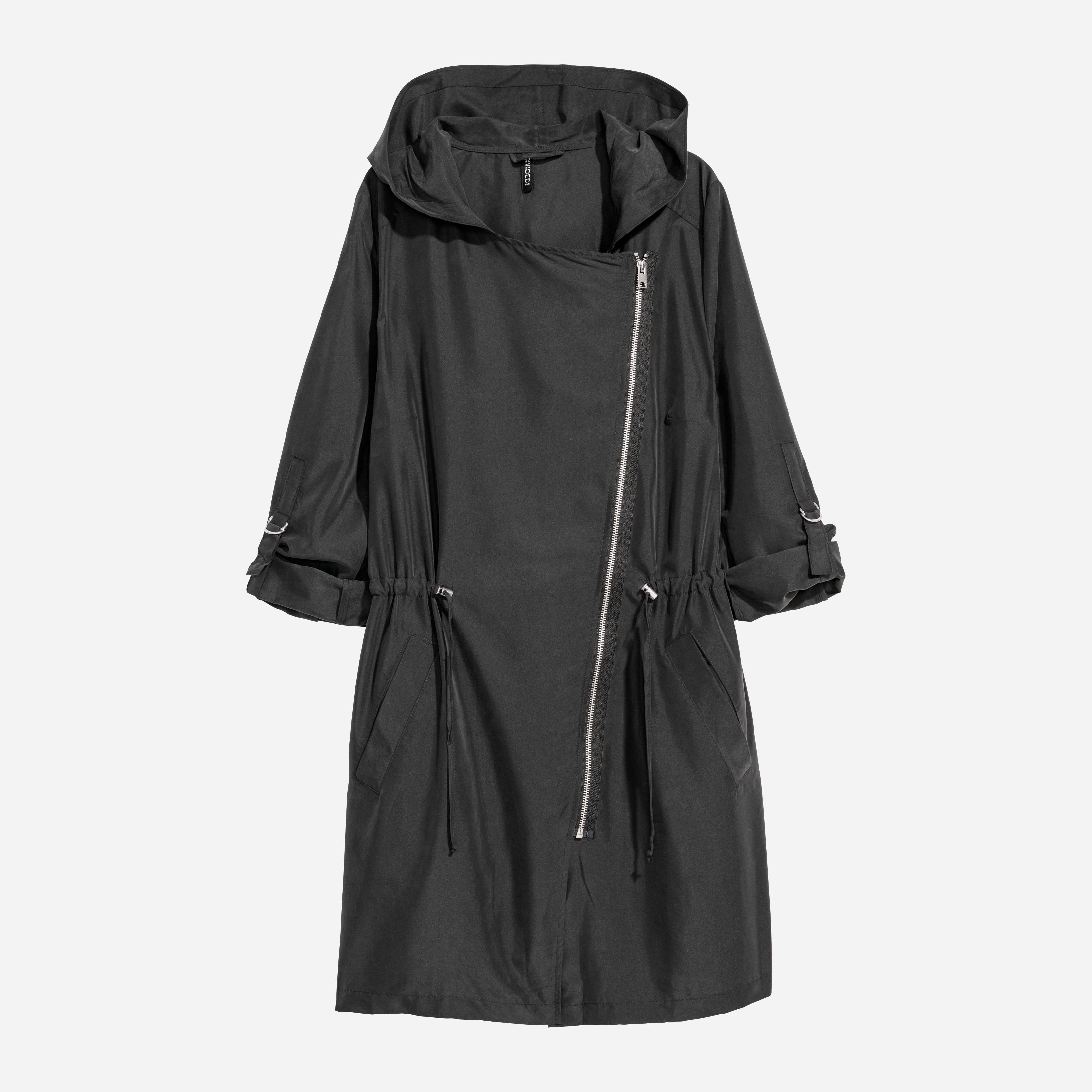 

Плащ H&M XAZ134007YNPK  Светло-черный, Плащ H&M XAZ134007YNPK 32 Светло-черный
