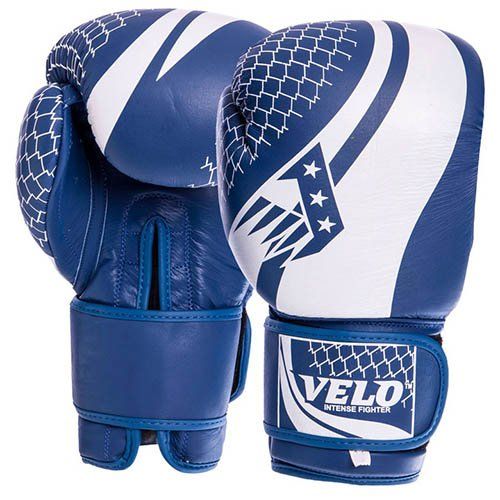

Перчатки боксерские VL-2224 Velo 14oz Синий (37241038)