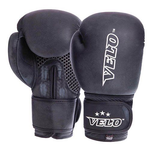 

Перчатки боксерские VL-2209 Velo 12oz Черный (37241042)