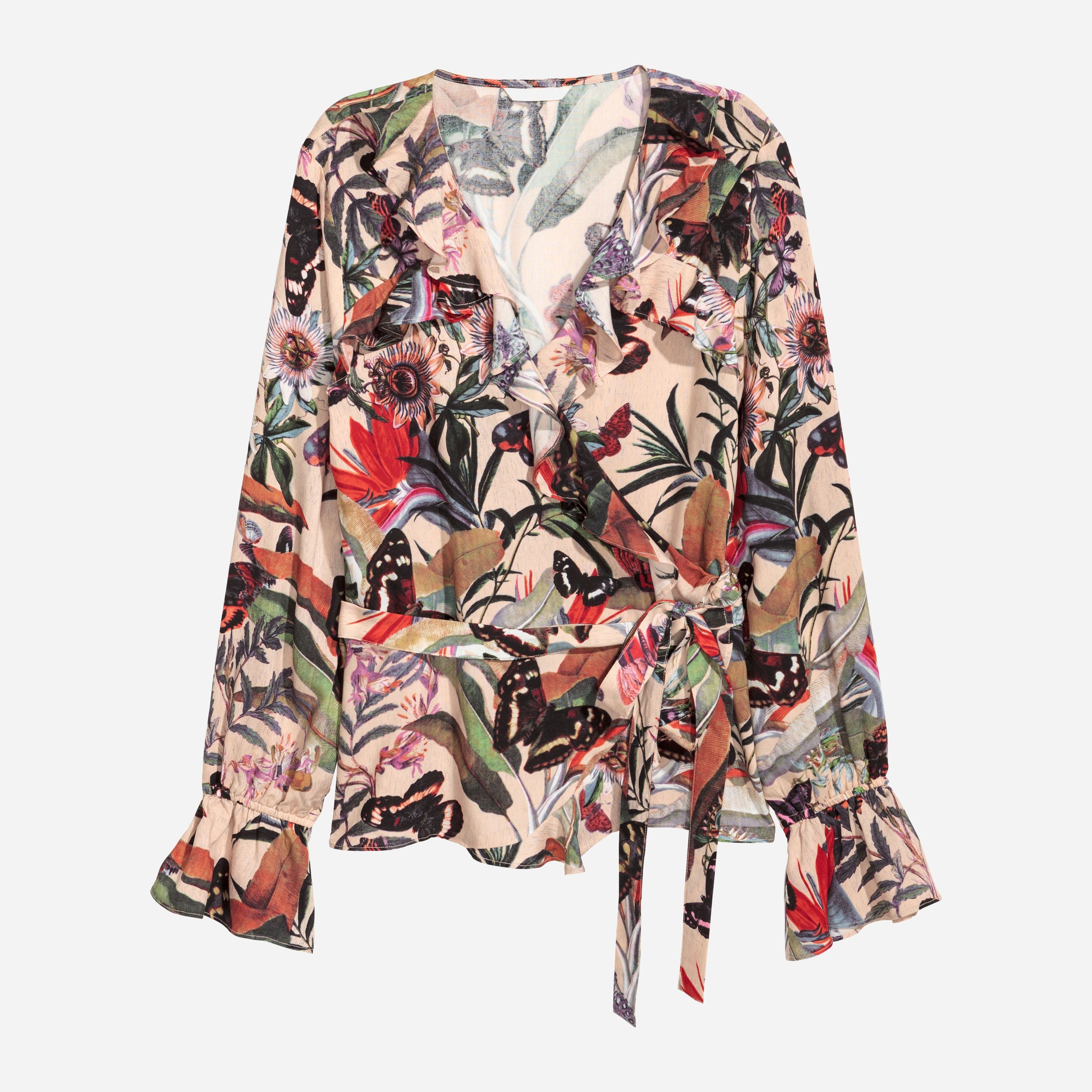 

Блузка H&M XAZ127389RDER  Бежевая, Блузка H&M XAZ127389RDER 32 Бежевая