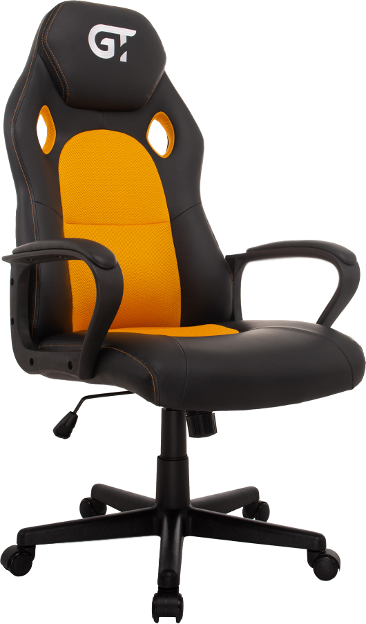 

Кресло для геймеров GT RACER X-2640 Black/Yellow