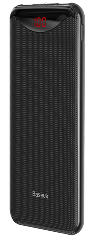 

УМБ Baseus Gentleman 10000mAh 2.1А с LED дисплеем Черный