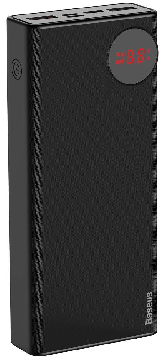 

УМБ Baseus Mulight 20000mAh 18W с технологией QC3.0+PD3.0 Черный