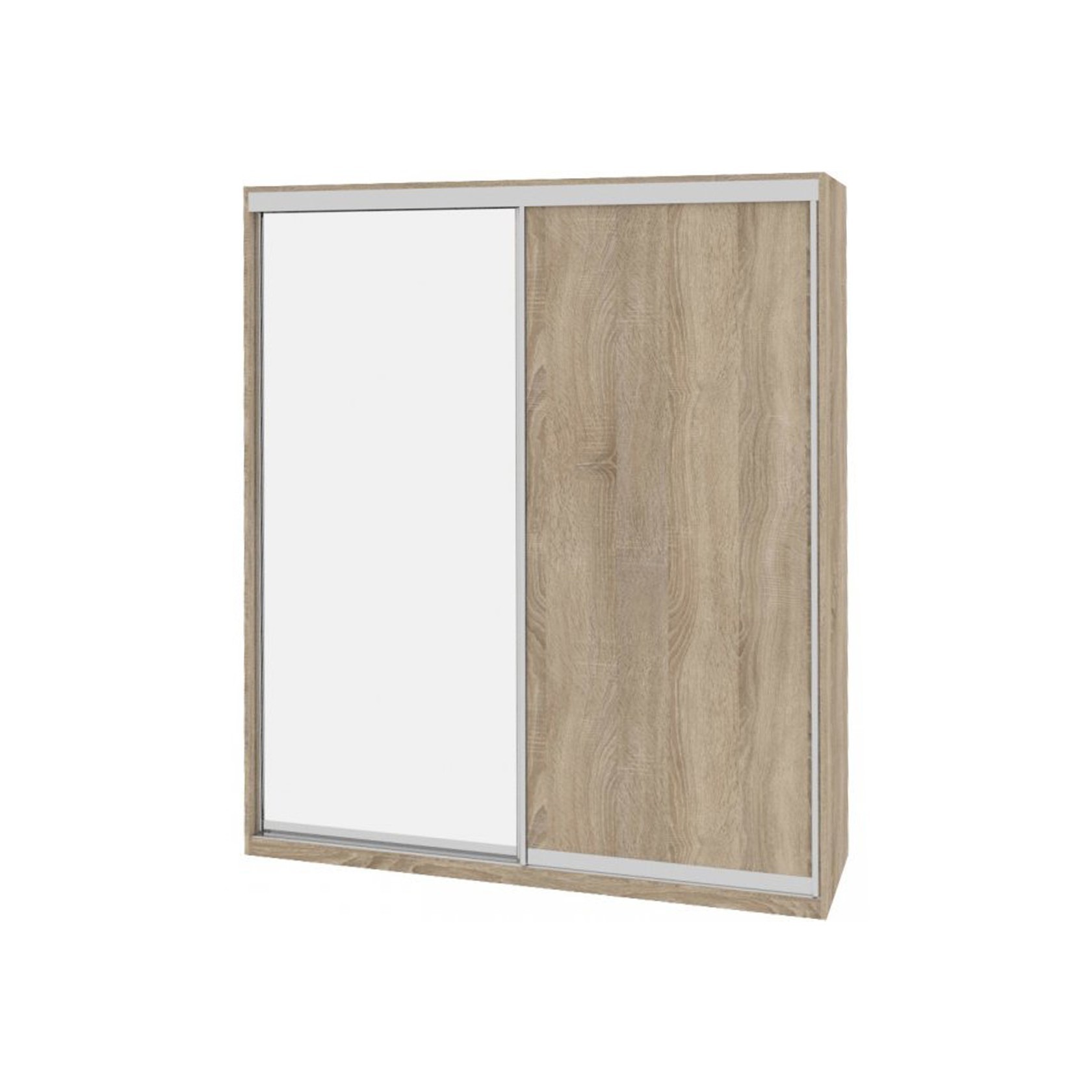 

Шкаф-купе Виват BH 206 — 2 двери (ДОМ) ДСП-Дуб сонома 200x60x240