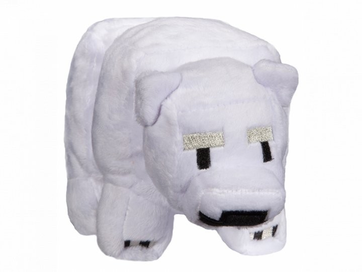 

Игрушка Белый Медведь из игры майнкрафт 18 см