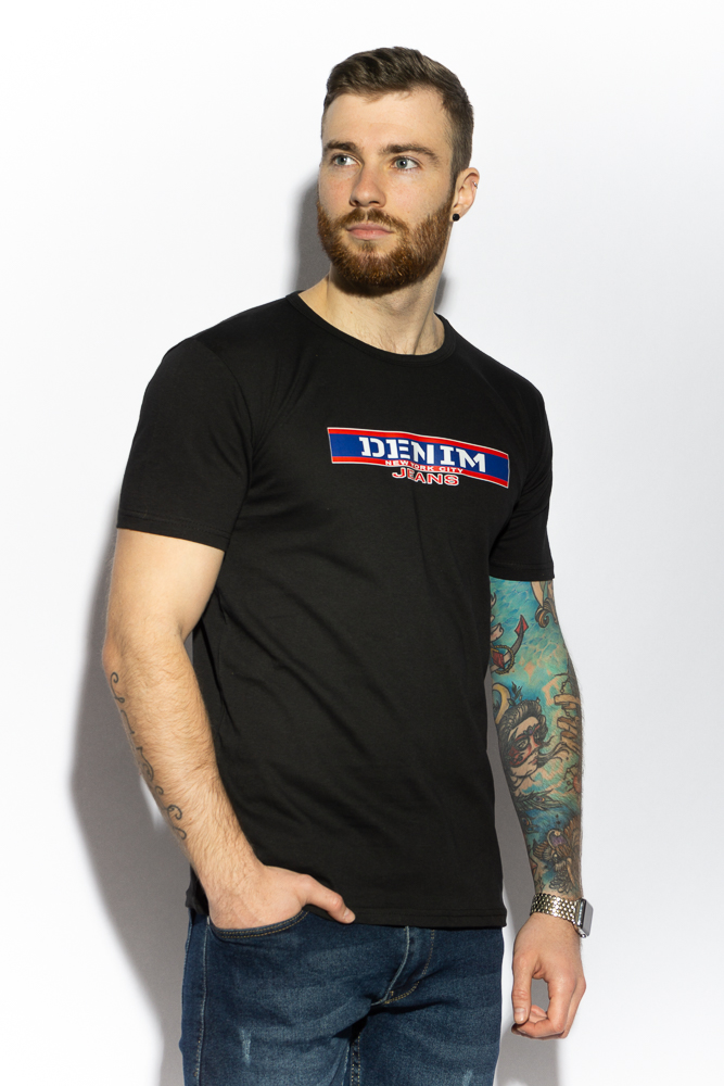 

Футболка denim 85F345 (Черный) ToS XXL Размер цвет Черный
