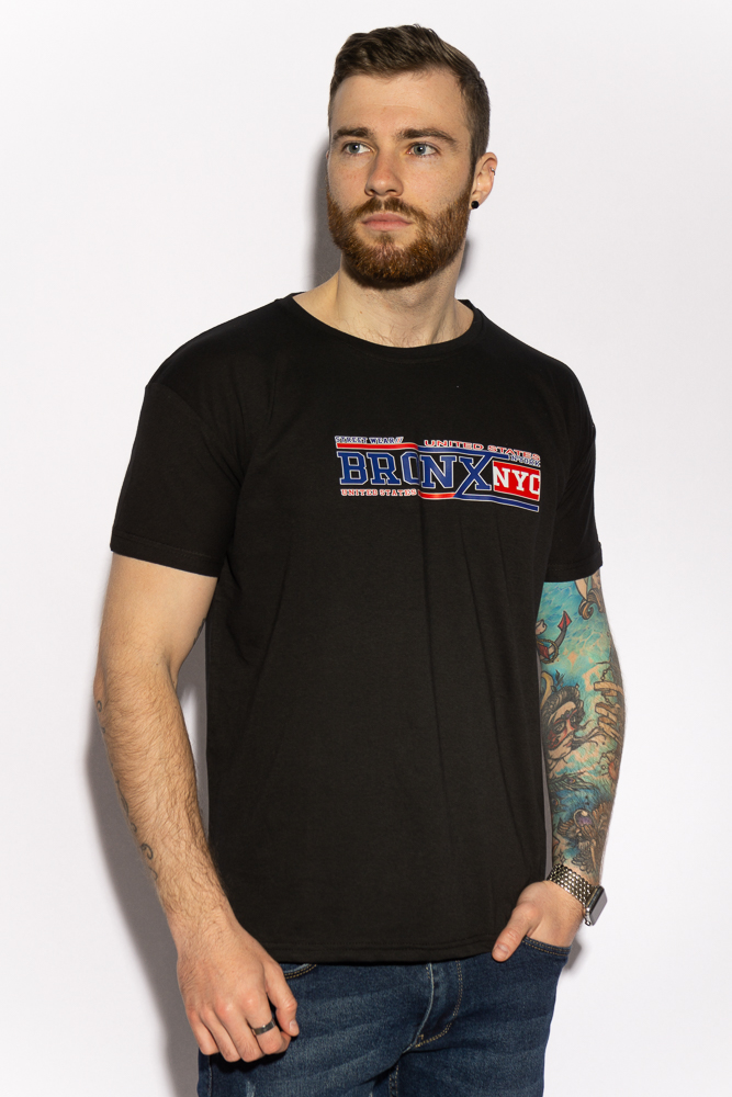 

Футболка мужская 85F403 Bronx (Черный) ToS XXL Размер цвет Черный
