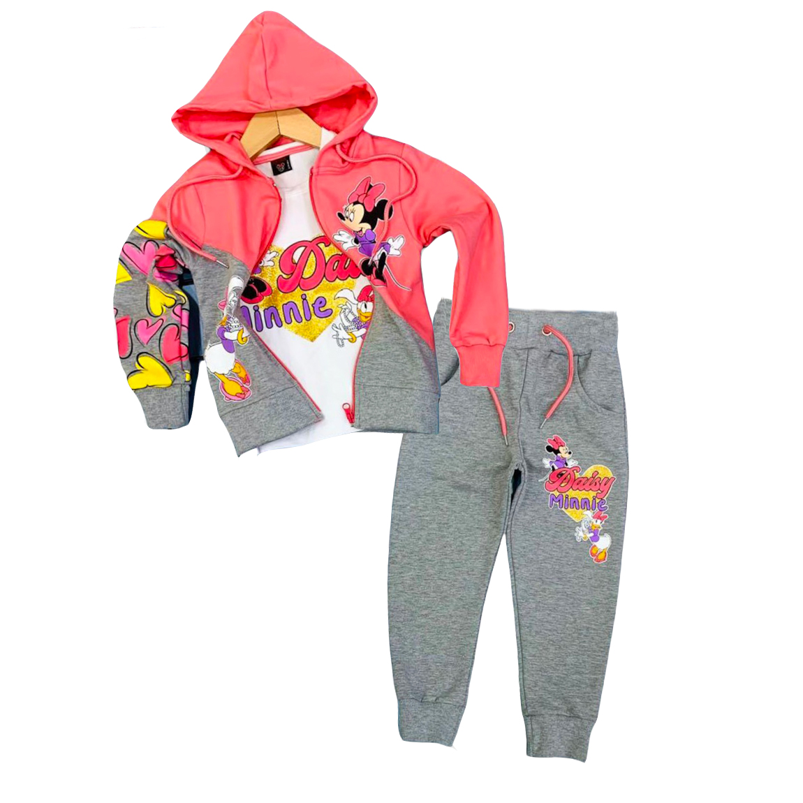 

Костюм утепленный (толстовка, реглан, брюки) Disney Minnie Mouse (Минни Маус) 104/110 см Разноцвет TRW59220292