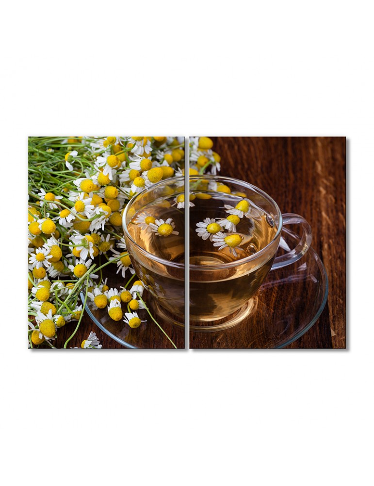 

Модульная картина Artel «Ромашковый чай» 2 модуля 80x120 см