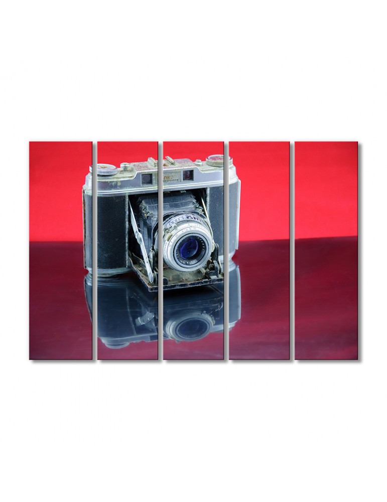 

Модульная картина Artel «Ретро фотоаппарат» 5 модулей 120x180 см