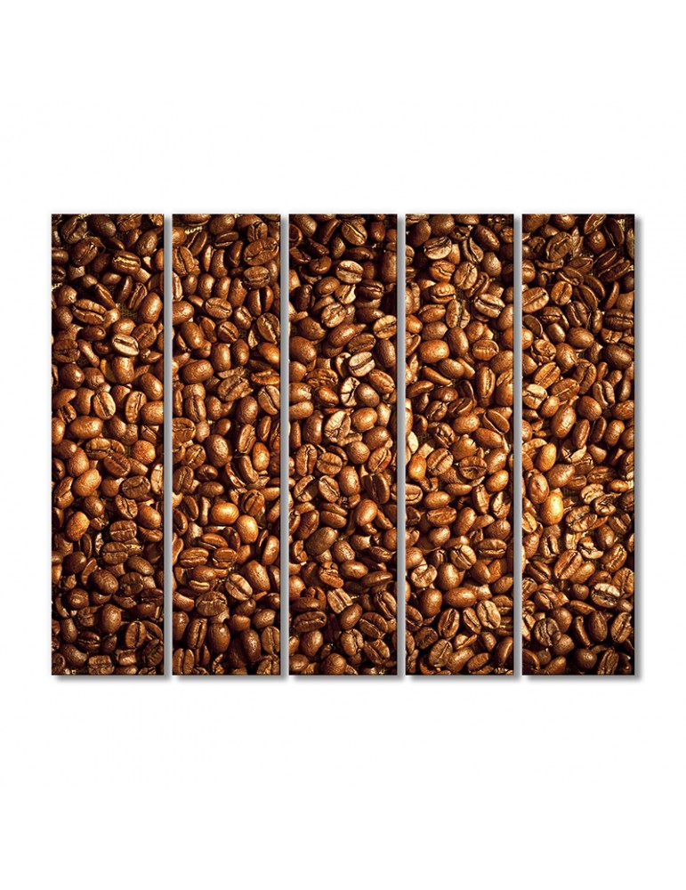 

Модульная картина Artel «Стена кофейных зерен» 5 модулей 90x135 см