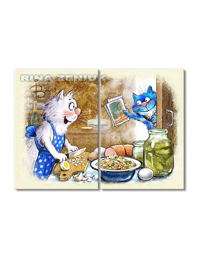 

Модульная картина Artel «Скоро Новый год!» 2 модуля 70x105 см
